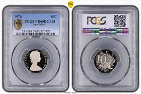 1976 10C PR69DCAM