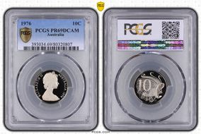 1976 10C PR69DCAM