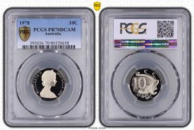 1978 10C PR70DCAM