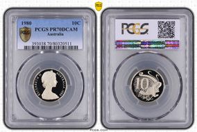 1980 10C PR70DCAM