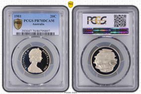 1981 20C PR70DCAM