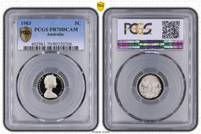 1983 5C PR70DCAM