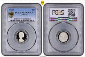 1983 5C PR70DCAM