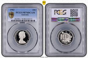 1983 10C PR70DCAM