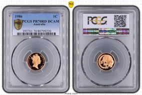 1986 1C PR70DCAM