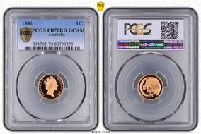 1986 1C PR70DCAM