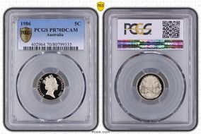 1986 5C PR70DCAM