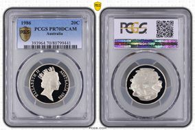 1986 20C PR70DCAM