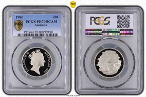 1986 20C PR70DCAM