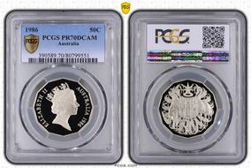 1986 50C PR70DCAM