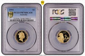 1994 $2 PR70DCAM