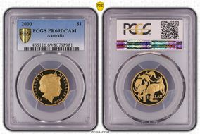 2000 $1 PR69DCAM
