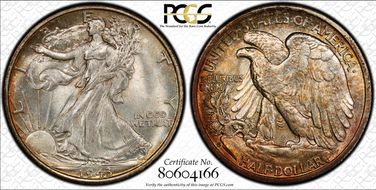 1943-S 50C MS66+