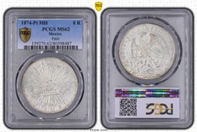 1874-Pi MH 8 R Pi60 MS62