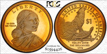 2013-S $1 Native American PR67DCAM