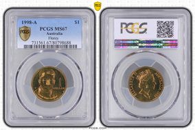 1998-A $1 Florey MS67