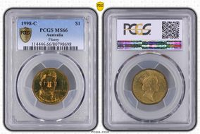 1998-C $1 Florey MS66