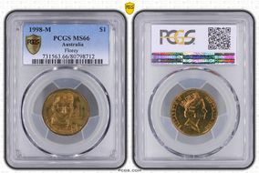1998-M $1 Florey MS66
