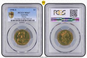 1998-S $1 Florey MS67