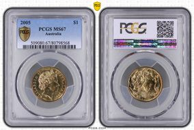 2005 $1 MS67