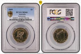2009 $1 Astronomy MS66