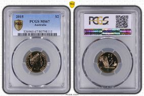 2015 $2 MS67