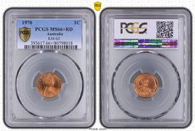 1970 1C MS66+ RD