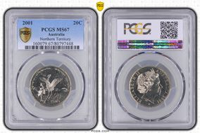 2001 20C Northern Territory MS67