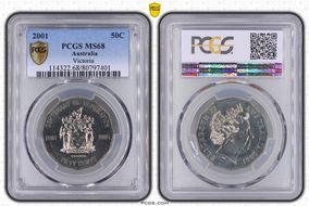 2001 50C Victoria MS68