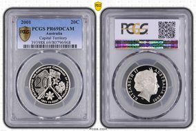 2001 20C Capital Territory PR69DCAM