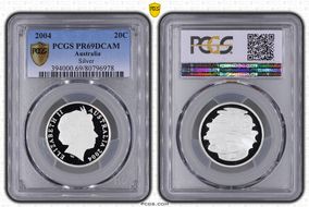 2004 20C Silver PR69DCAM