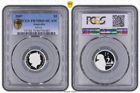 2007 $2 Silver PR70DCAM