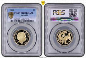 2016 $1 PR69DCAM