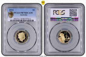2016 $2 PR70DCAM
