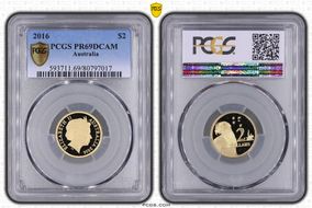 2016 $2 PR69DCAM
