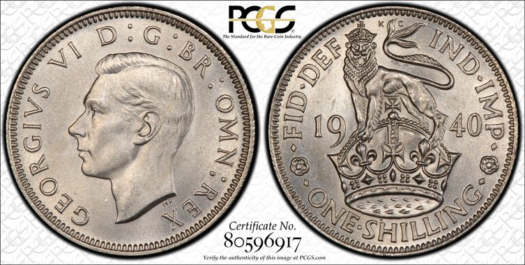 Cert 80596917 - Coin Image