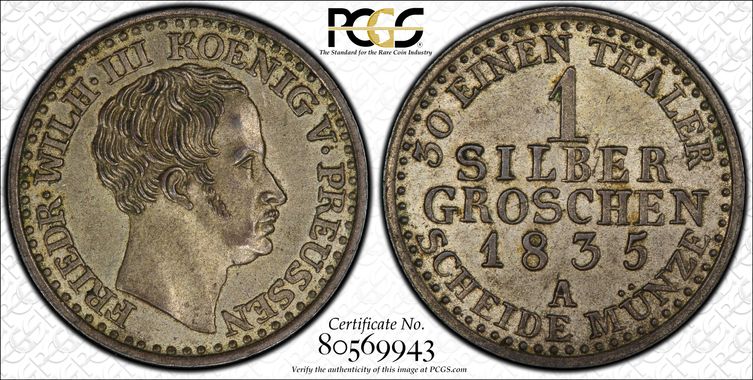 Cert 80569943 - Coin Image