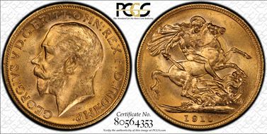 1915-M Sov S-3999 MS64