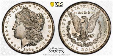 1904-O $1 MS66+ PL