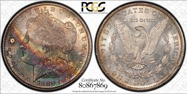 1880-S $1 MS65