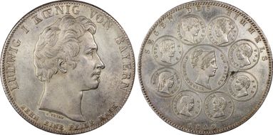 1828 Thaler Royal Family D-563 N1