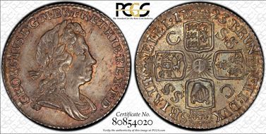 1723 6D S-3652 Small Lettering MS63