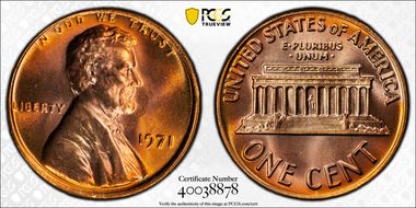 1971 1C MS67RD