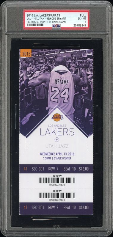 PSA 6 cert 25788947