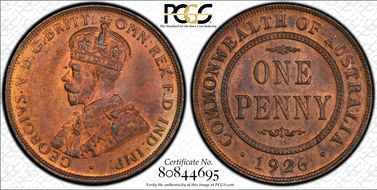 1926 1D MS65RB