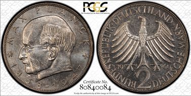 1960-G 2 Mk Planck MS63