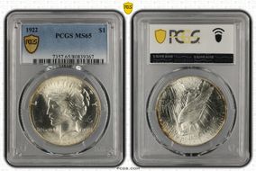 1922 $1 MS65
