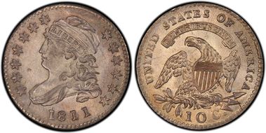 1811/09 10C JR-1 MS64+