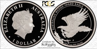 2014-P $1 Wedge-Tailed Eagle PR70DCAM