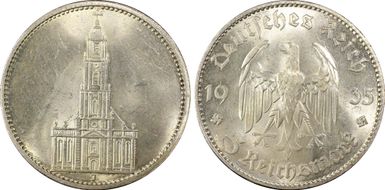 1935-J 5 Mk Potsdam J-357 MS63